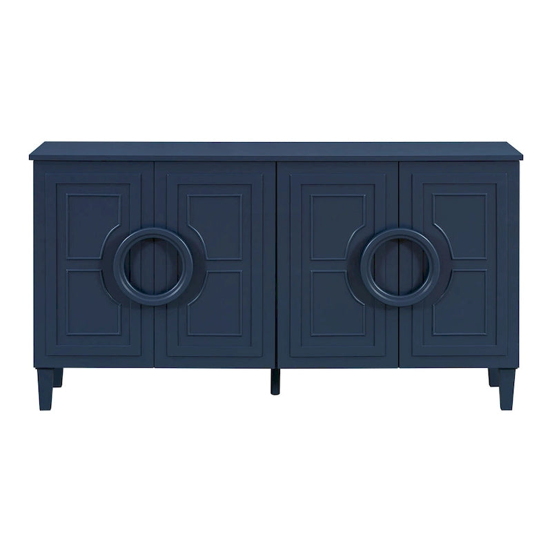 Four-door sideboard, Suitable for Living Rooms, Entrance and Study Rooms