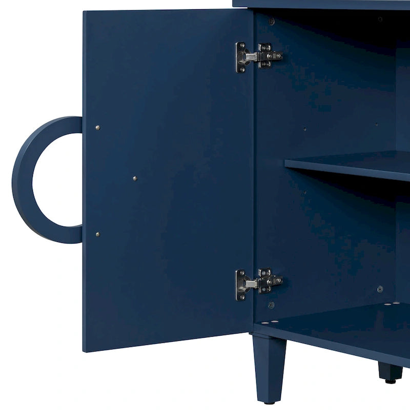 Four-door sideboard, Suitable for Living Rooms, Entrance and Study Rooms