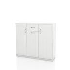 Ekko Contemporary 10-Shelf Shoe Cabinet with 1-Drawer by Furniture of America
