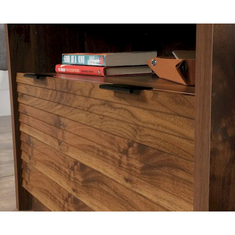 Lateral Filing Cabinet with Drawer and Shelf