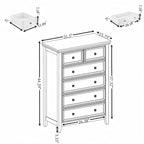 Schubladenkommode, Schrank-Organizer und Stauraum, Kleiderschubladen