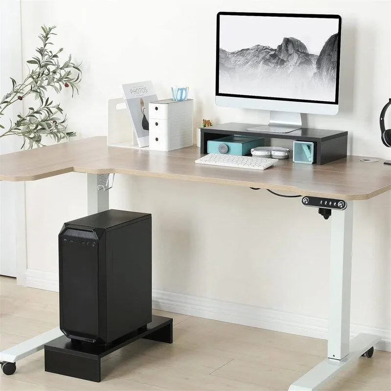 20 inch Monitor Stand Riser with Keyboard Storage