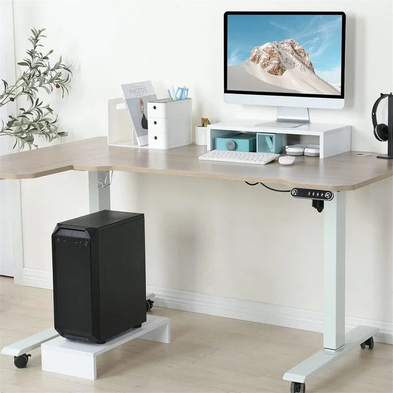 20 inch Monitor Stand Riser with Keyboard Storage