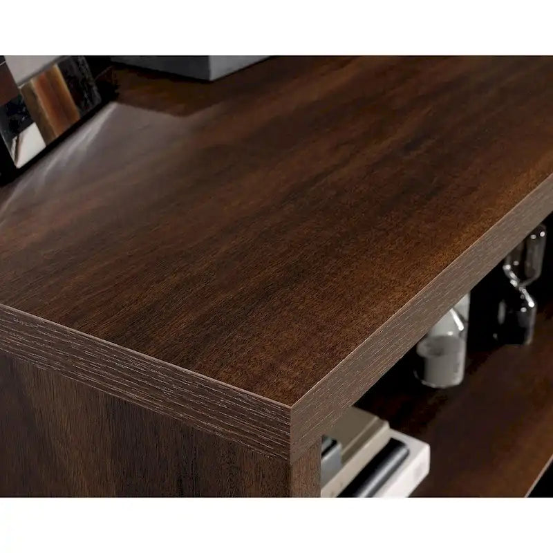 Small Office Credenza with Drawer and Adjustable Shelf