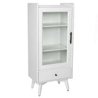 Bodenschrank mit Glastür