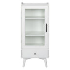 Bodenschrank mit Glastür